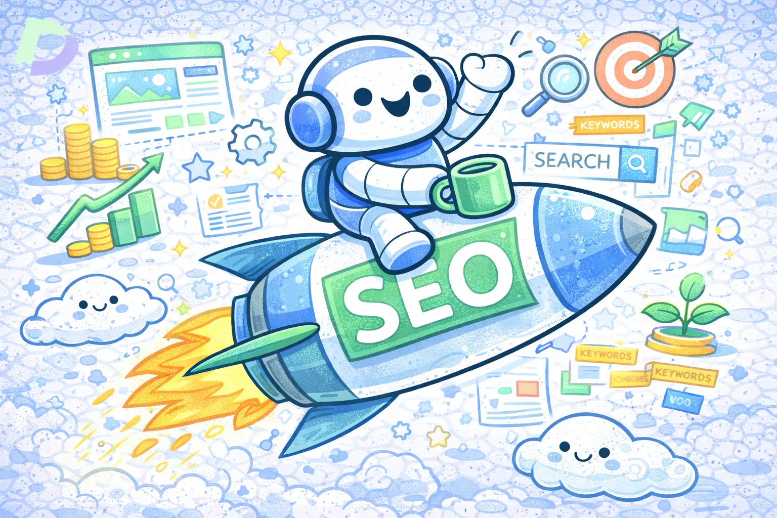 SEO Company on a rocket to the Moon!