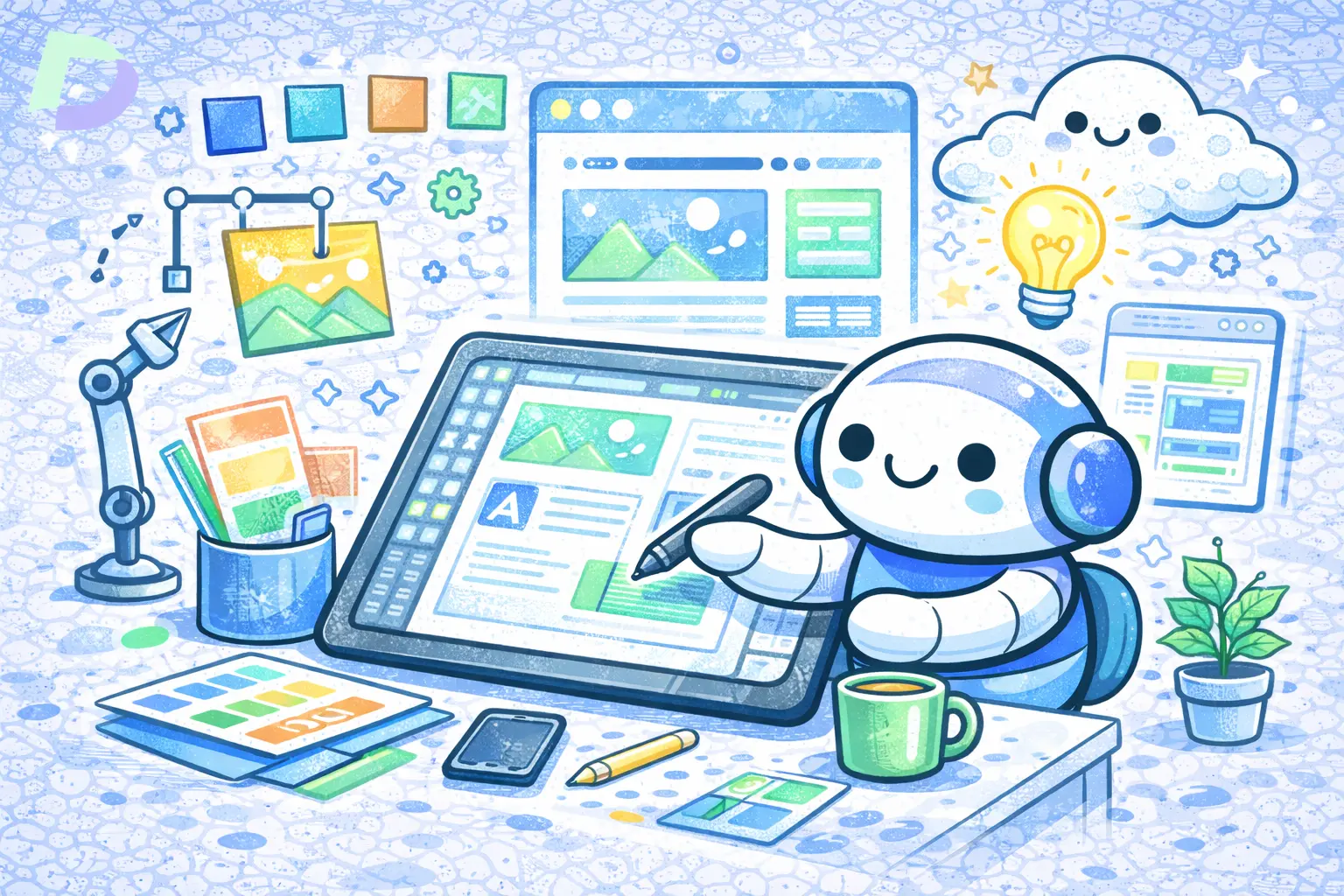 Web Design Robot with Duality.